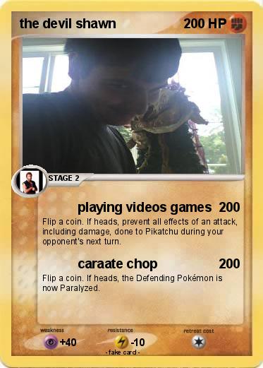 Pokemon the devil shawn