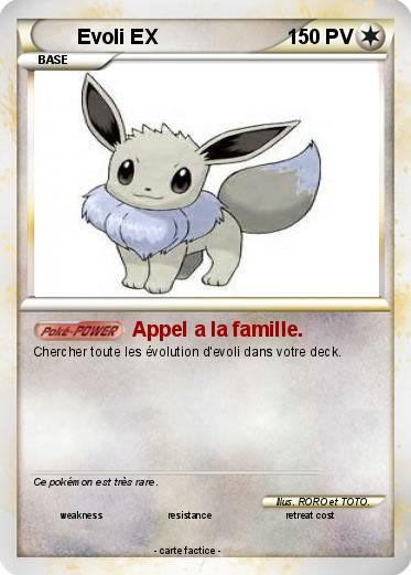 Pokemon Evoli EX