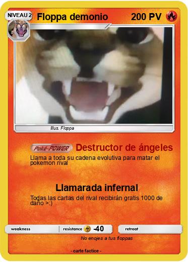Pokemon Floppa demonio
