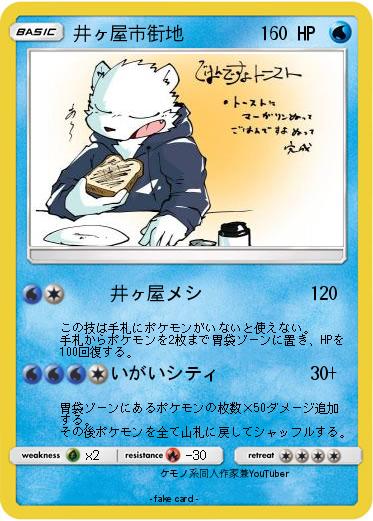 Pokemon 井ヶ屋市街地
