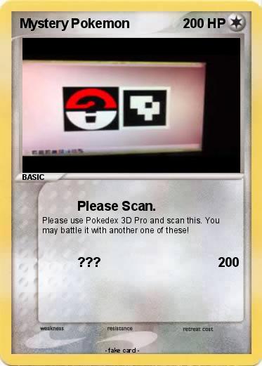 Pokemon Mystery Pokemon