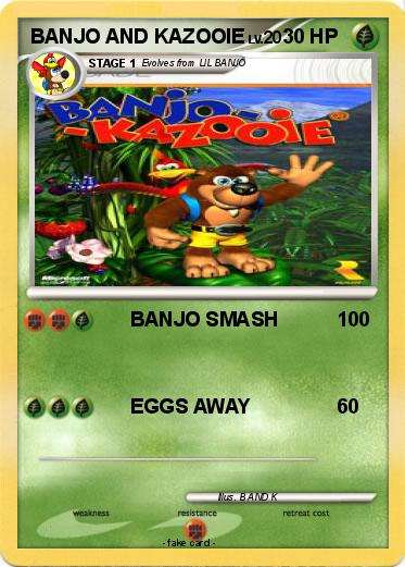 Pokemon BANJO AND KAZOOIE