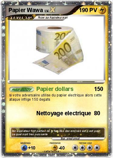 Pokemon Papier Wawa