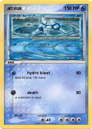 Pokemon arceus