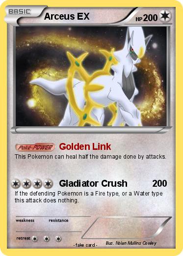 Pokemon Arceus EX
