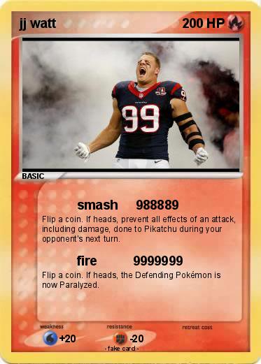 Pokemon jj watt