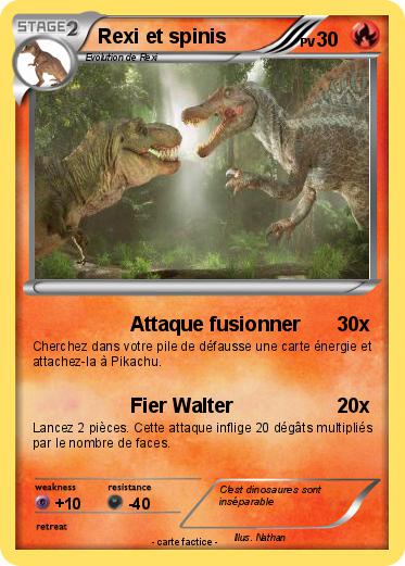 Pokemon Rexi et spinis