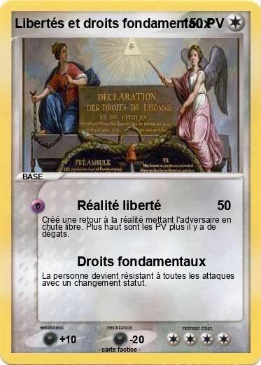 Pokemon Libertés et droits fondamentaux