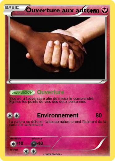 Pokemon Ouverture aux autres