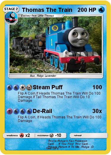 Pokemon Thomas The Train