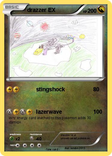 Pokemon drazzer EX
