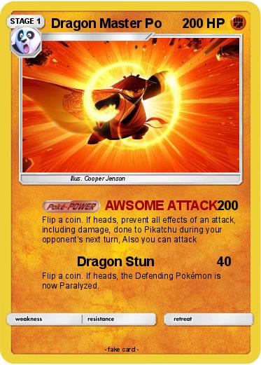 Pokemon Dragon Master Po
