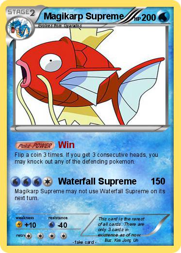 Pokemon Magikarp Supreme