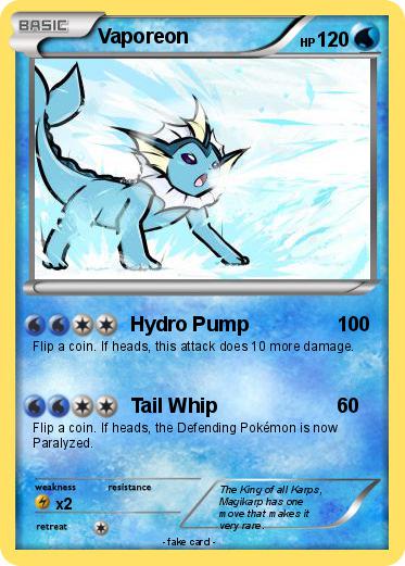 Pokemon Vaporeon