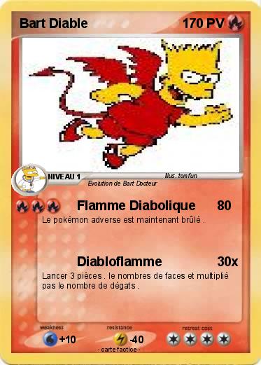 Pokemon Bart Diable