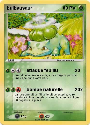 Pokemon bulbausaur