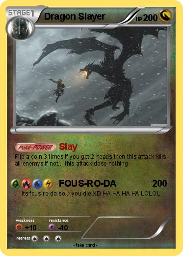 Pokemon Dragon Slayer