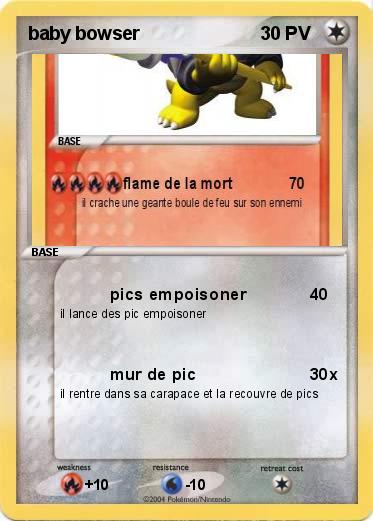 Pokemon baby bowser