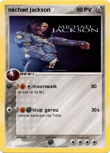 Pokemon michael jackson