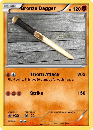 Pokemon Bronze Dagger