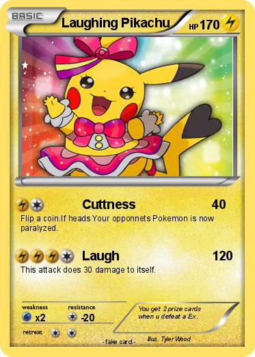 Pokemon Laughing Pikachu