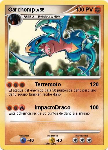 Pokemon Garchomp