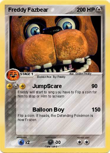 Pokemon Freddy Fazbear