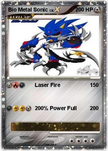 Pokemon Bio Metal Sonic