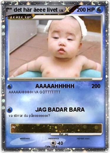 Pokemon f** det här äeee livet