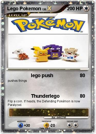 Pokemon Lego Pokemon