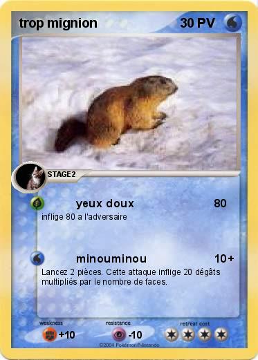 Pokemon trop mignion