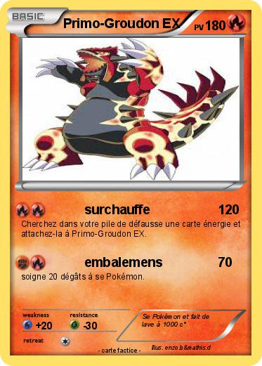 Pokemon Primo-Groudon EX