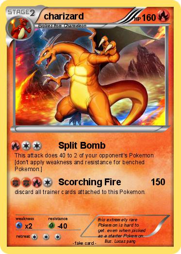 Pokemon charizard