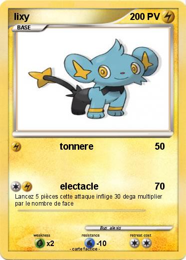 Pokemon lixy