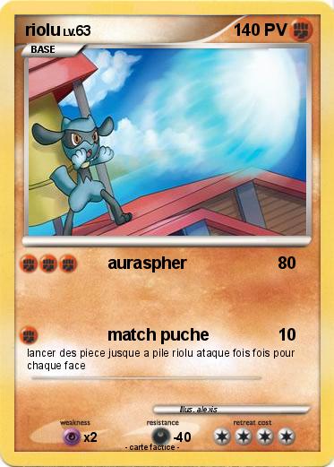 Pokemon riolu