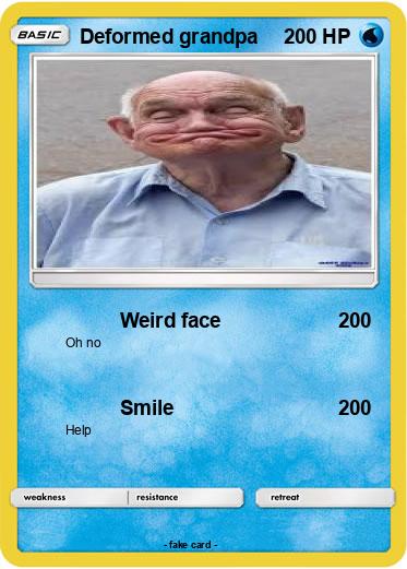 Pokemon Deformed grandpa