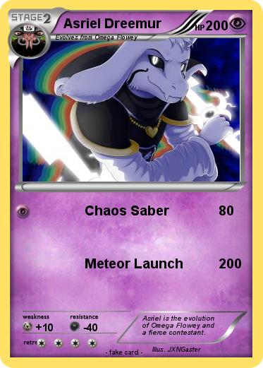 Pokemon Asriel Dreemur