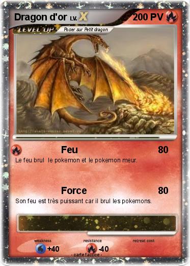 Pokemon Dragon d'or