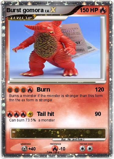 Pokemon Burst gomora