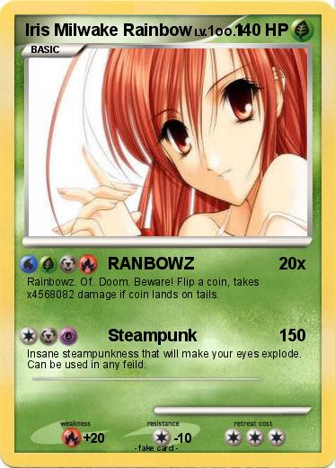 Pokemon Iris Milwake Rainbow