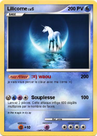 Pokemon Lilicorne