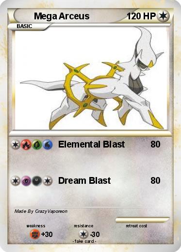 Pokemon Mega Arceus