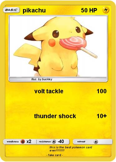 Pokemon pikachu
