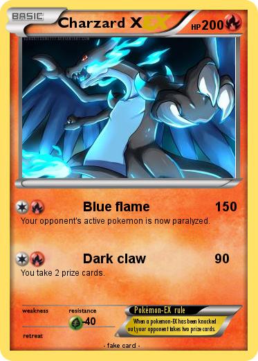 Pokemon Charzard X