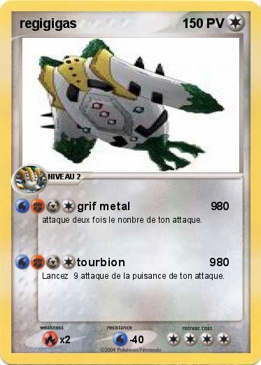 Pokemon regigigas