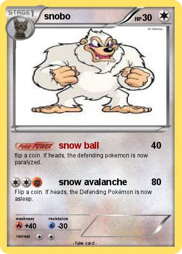 Pokemon snobo