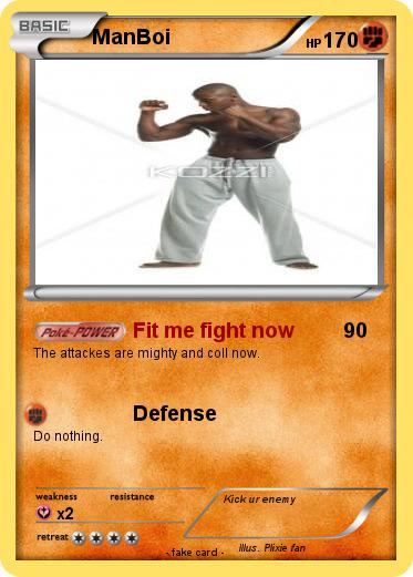 Pokemon ManBoi