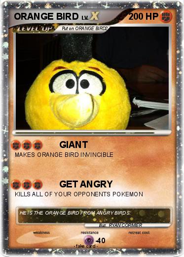 Pokemon ORANGE BIRD