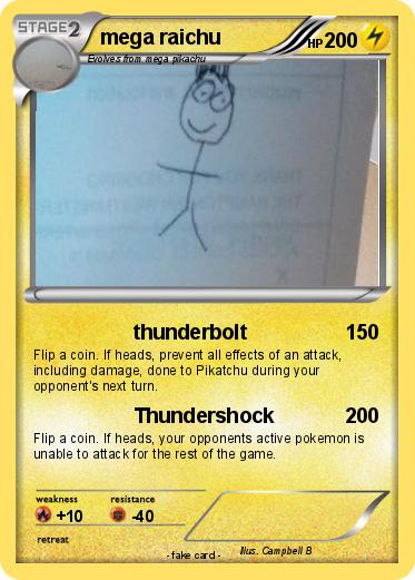 Pokemon mega raichu