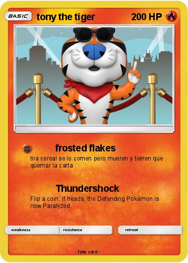 Pokemon tony the tiger